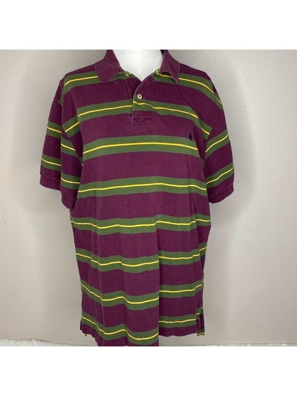 Polo Ralph Lauren Y2K vintage striped polo